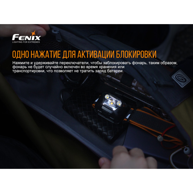 Фонарь налобный Fenix HL18RW
