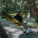 Гамак 3-в-1 із москітною сіткою Naturehike CNH22HJ001, 210T polyester, темно-зелений