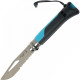 Ніж складаний Opinel №8 Outdoor напівсерейтор (довжина: 190мм, лезо: 85мм), синій