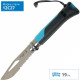 Ніж складаний Opinel №8 Outdoor напівсерейтор (довжина: 190мм, лезо: 85мм), синій