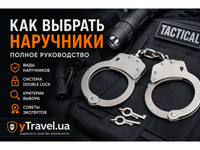 Як вибрати кайданки: повний посібник для охорони, військових та служб безпеки
